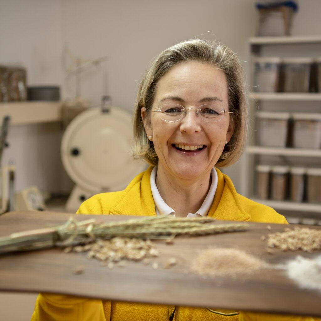 Monika Rosenfellner in der Mühle